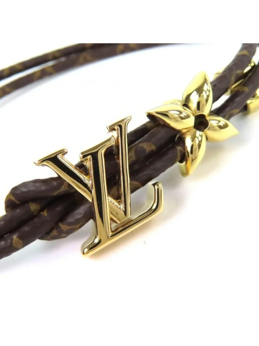 Louis Vuitton Bracelet LV Bloom Monogram Gold Box Recommended - Picture 6 of 8